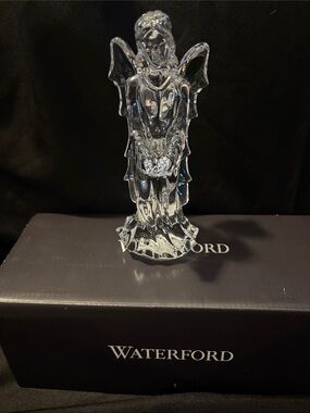 Waterford Clear Crystal Angel of Hope Figurine
